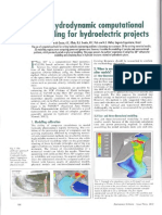 3D Hydrodynamic Computational Modelling for Hydroelectric Projects