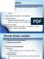 Analisis Instrumen