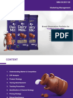 Brand Observation Portfolio-Cadbury Dairymilk