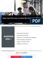 Contenido Sesión 1 y 2 Mercadotecnia Fundamental