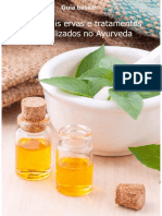 Principais ervas e tratamentos utilizados na Ayurveda