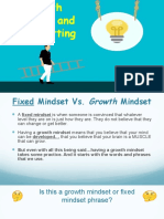 Growth Mindset and Goal Writing