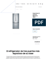 French Door 22 Cu - FT Con Fábrica de Hielos - Samsung México