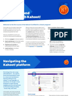 Get Started and Discover With Kahoot!: Welcome To The First Course of The Kahoot! Certified For Schools Program!