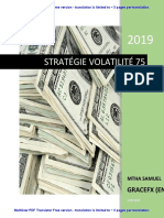 Stratégie Volatilité 75: Gracefx (En)