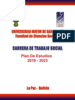 Plan de Estudios 2019 - 2023 y Resolucion HCU