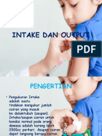 INTAKE DAN OUTPUT