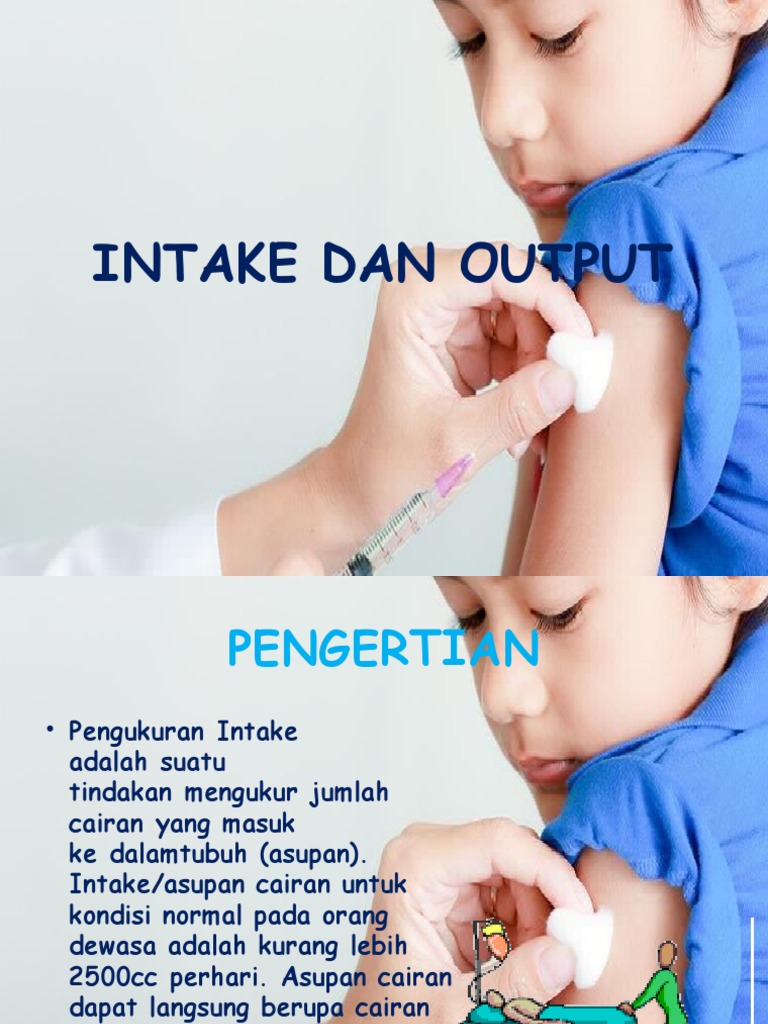 Pengukuran Intake dan Output Cairan | PDF | Kesehatan Holistik