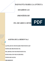 PRONÓSTICOS ESTADÍSTICA II