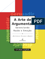 Livro - A Arte de Argumentar - Antonio Suarez Abreu