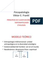 Psicopatología según Frankl