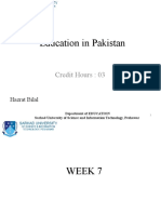 Educational Management in Pakistan