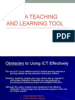 Ict As A Teaching and Learning Tool