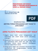 Kabid Meeting Forum Wakaf