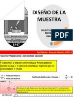 Diseño de La Muestra Idm Unah Vs 2021 1jl1400