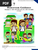 Homeroom Guidance: Quarter 1 - Module 1: My Study Plan, My Guide | PDF ...