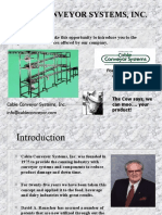 Cable Conveyor Systems, Inc