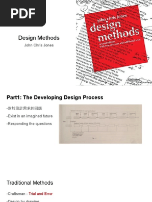 Design Methods by John Chris Jones | PDF | Career & Growth | Computers