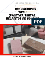 Helados Cremosos Tipo I