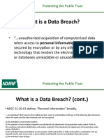 Data Breach Presentation- NDIRF