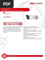 Ds-2Cd3B46G2T-Izhs 4 MP Darkfighter Varifocal Bullet Network Camera