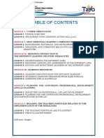 Table-Of-Contents. Doc For LDM