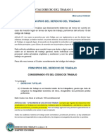 Principios del derecho laboral guatemalteco