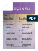 Singular-Plural Fall 2016 - 2017