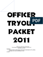 Officer Candidate Notebook