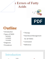 Pediatric Presentation - FAOD