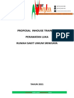 Proposal in House Training Rs. Sriwijaya PLG
