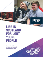 Life in Scotland For LGBT Young People