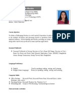 CV of Zarin Tasnim Khusbu: Career Objective
