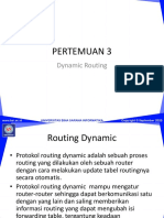 Pertemuan 3: Dynamic Routing