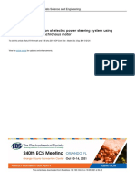 Modelling and Simulation of Electric Power Steering System Using Permanent Magnet Synchronous Motor