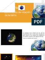 Movimiento de Rotación de La Tierra