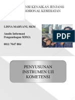 Penyusunan Istrumen Uji Kompetensi