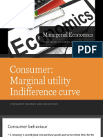 Marginal Utility & Indiff Curve