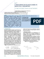 The Recent Progress of Sulfonamide in Medicinal Chemistry