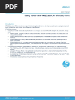 Getting Started With Stm32Cubewl For Stm32Wl Series: User Manual