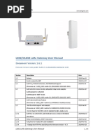 Lg02/Olg02 Lora Gateway User Manual: Document Version: 1.6.1