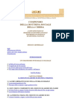 Compendio dottrina sociale della chiesa