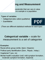 2. Sampling and Measurement