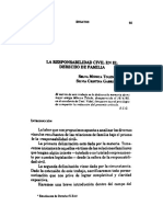 La Responsabilidad Civil en El Derecho de Familia PDF