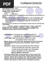 Download FARMAKOGNOSI I POWER POINT by Anonymous JXKgWBjer SN49894767 doc pdf