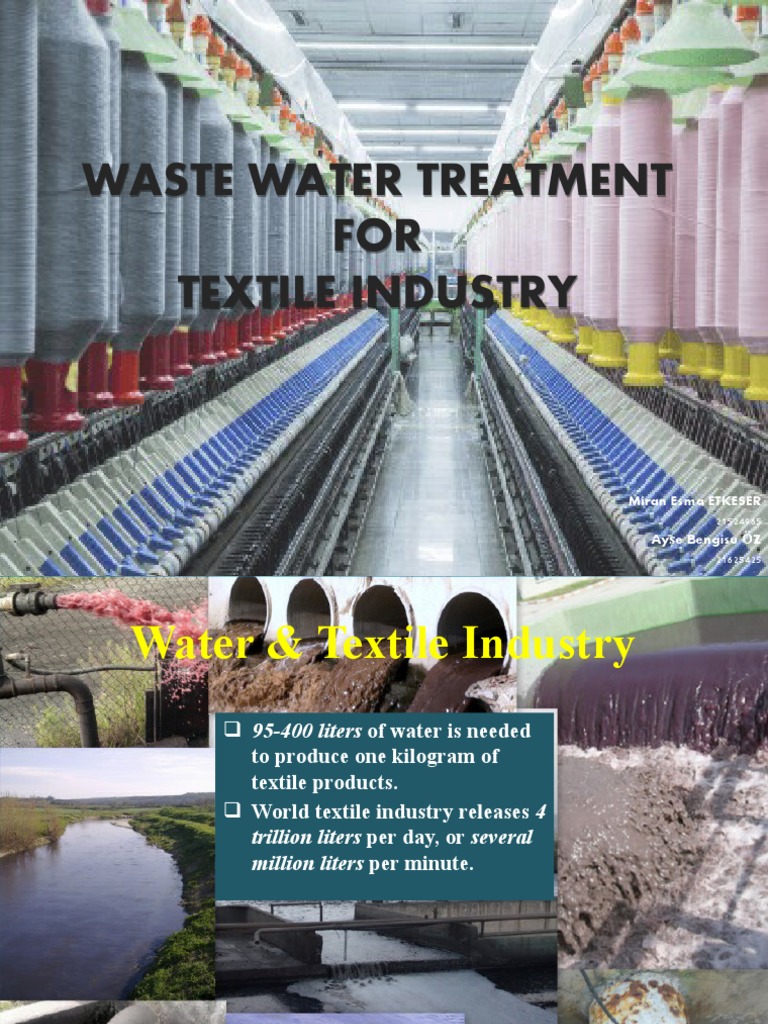 Textile Industry Wastewater Treatment | PDF | Sewage Treatment ...