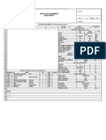 Process Equipment Data Sheet: Operating Mechanical Data GAS Liquid Unit