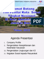 Company Profile PT. Intercallin LOMBA KOTA SEHAT 2013