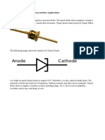 Tunnel Diode - Working, Characteristics, Applications What Is A Tunnel Diode?