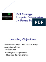 IS/IT Strategic Analysis: Determining The Future Potential: Strategic Planning For Information Systems